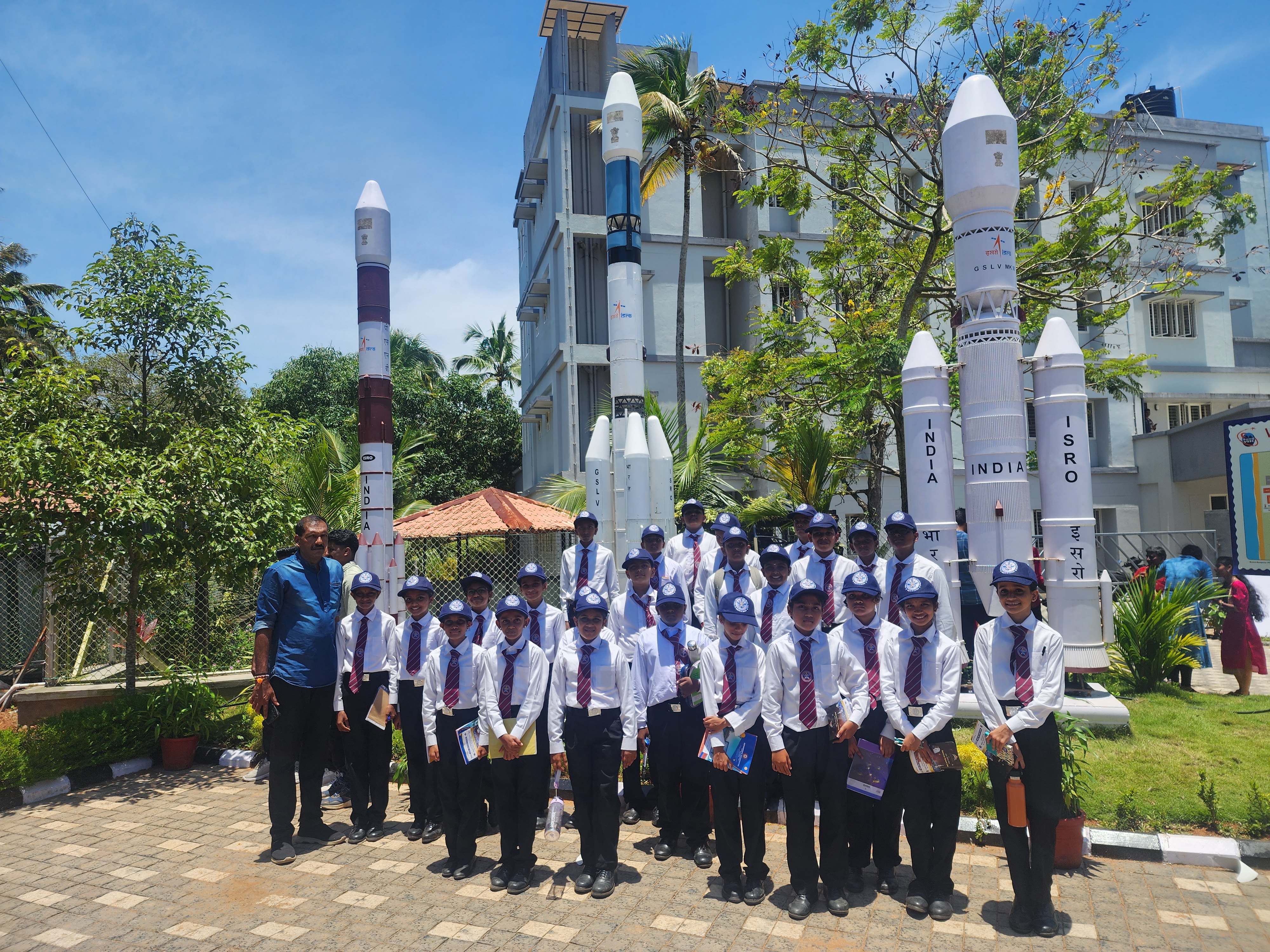 Education Visits — Isro Visit — Vidyadhiraja Vidyapeetom Sainik School